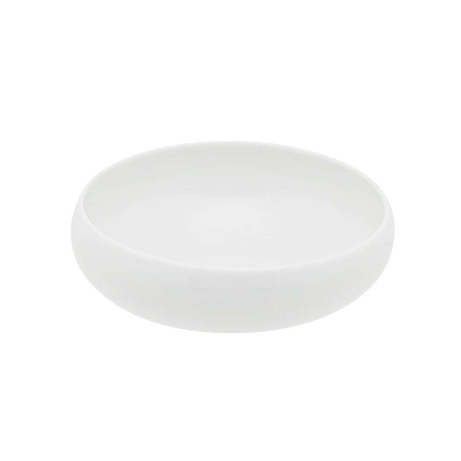 Tableware * | Good Quality Gourmet Blanc Bevelled Casserole 100 Cl