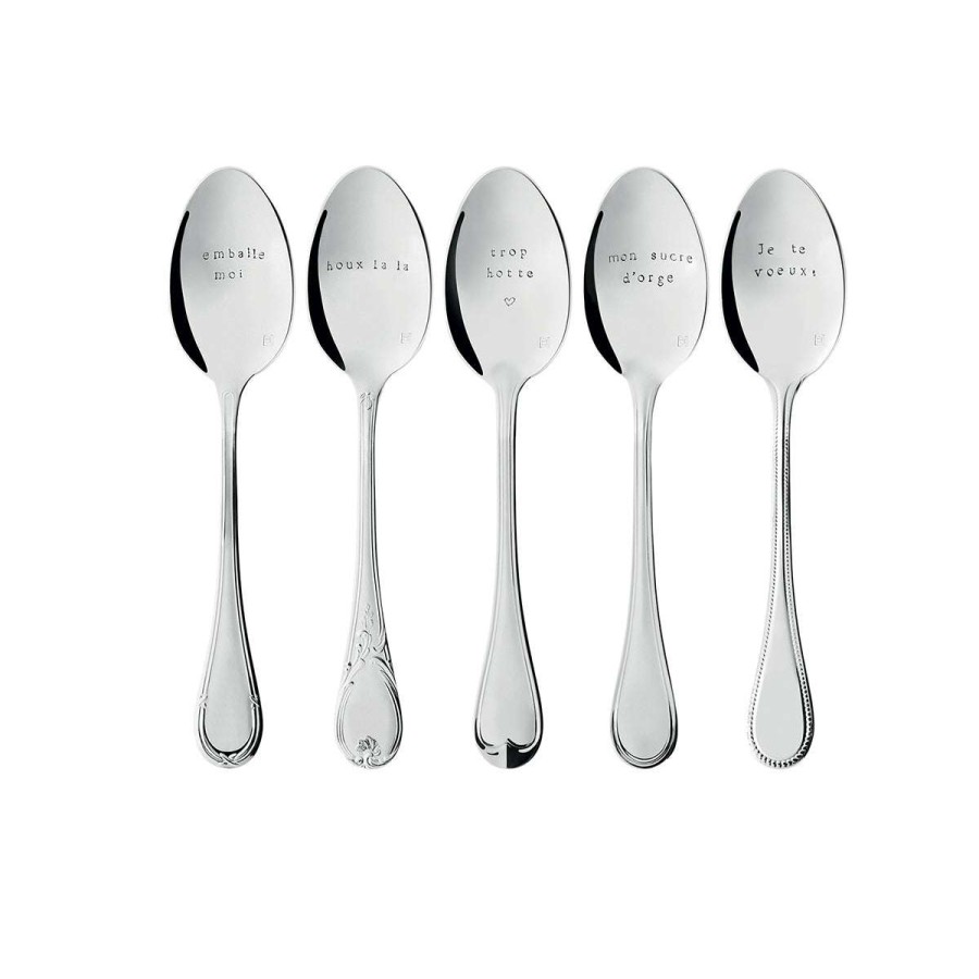 Cutlery * | Quick Delivery Degrenne X Monnette Dessert Spoon Trop Hotte