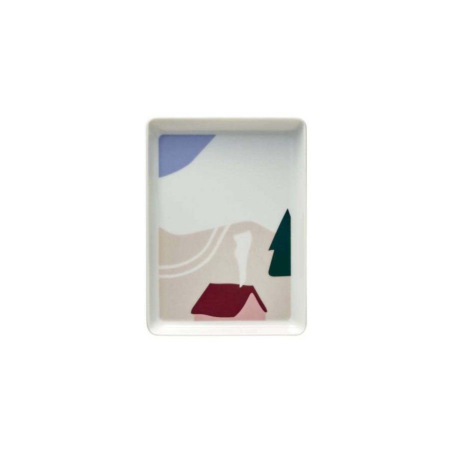 Tableware * | Gift Selection Destination Montagne Mini Dish 16 X 12 Cm