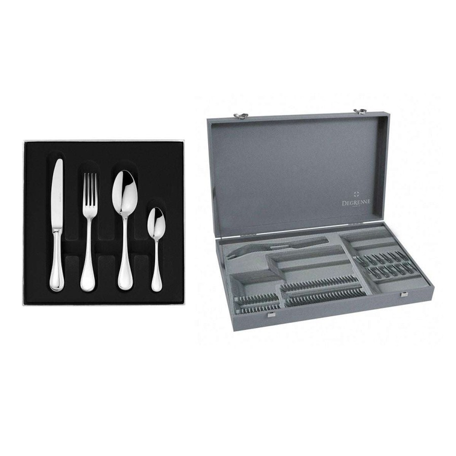 Cutlery * | Large Choice Verlaine Miroir Box Set For 50 Place Settings