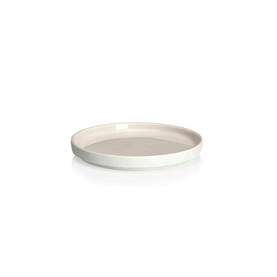 Tableware * | Featured La Vaisselle De L'Econome Radis Rose Set Of 4 Plates 14 Cm