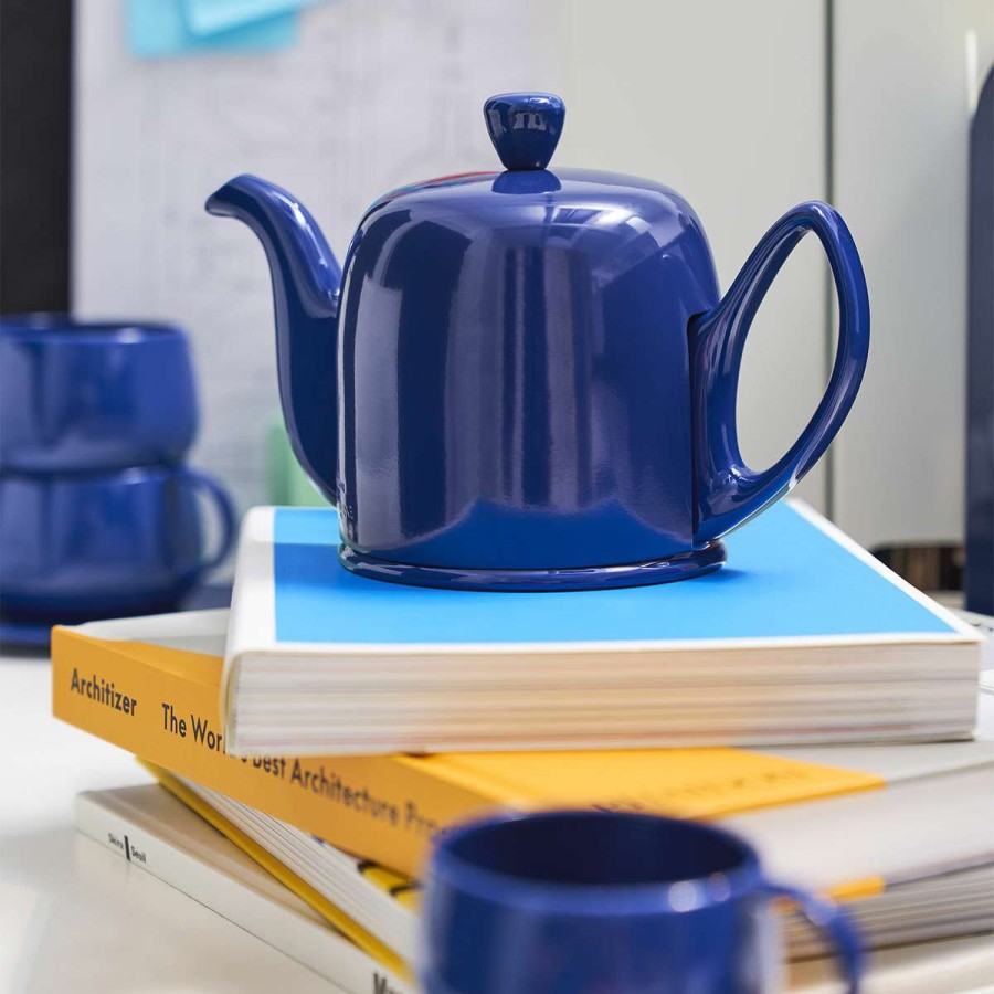 Tea & Coffee * | Shop Salam Monochrome Tea Pot 4 Cups Blue Bell