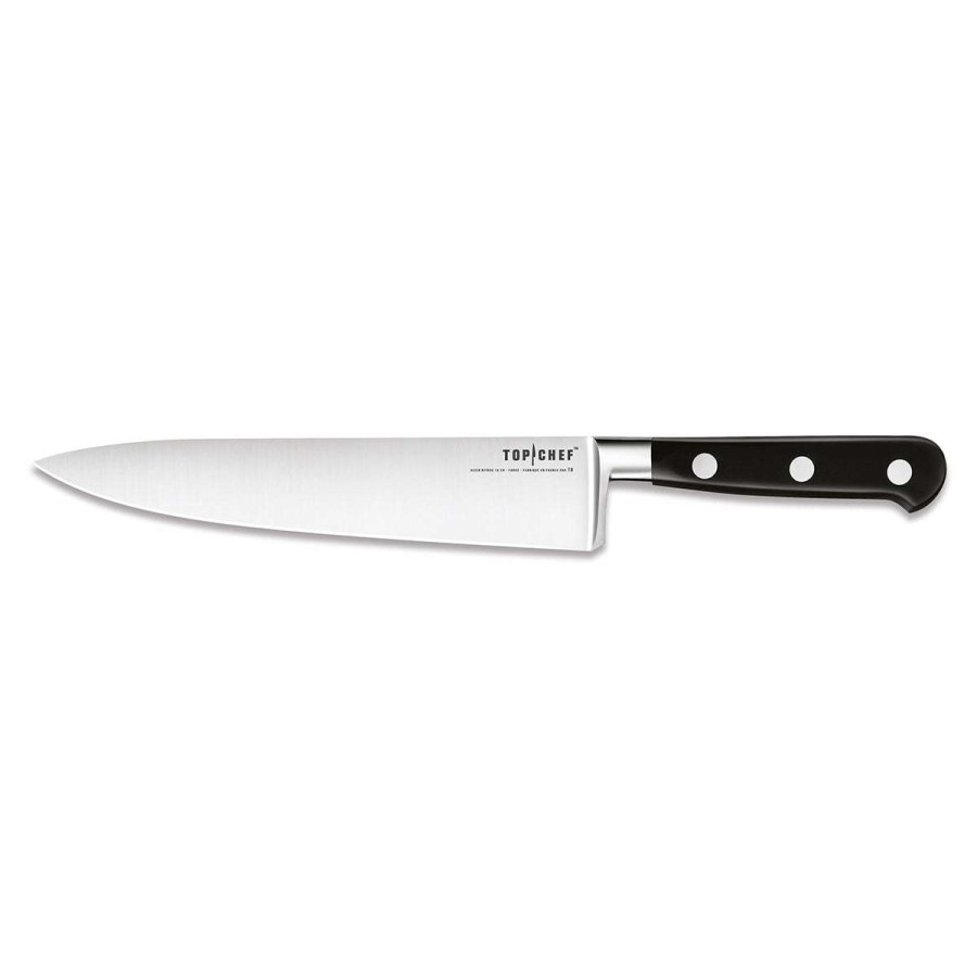 Cutlery * | Top Sellers Maestro Ideal Forge Top Chef Noir Kitchen Knife 20 Cm