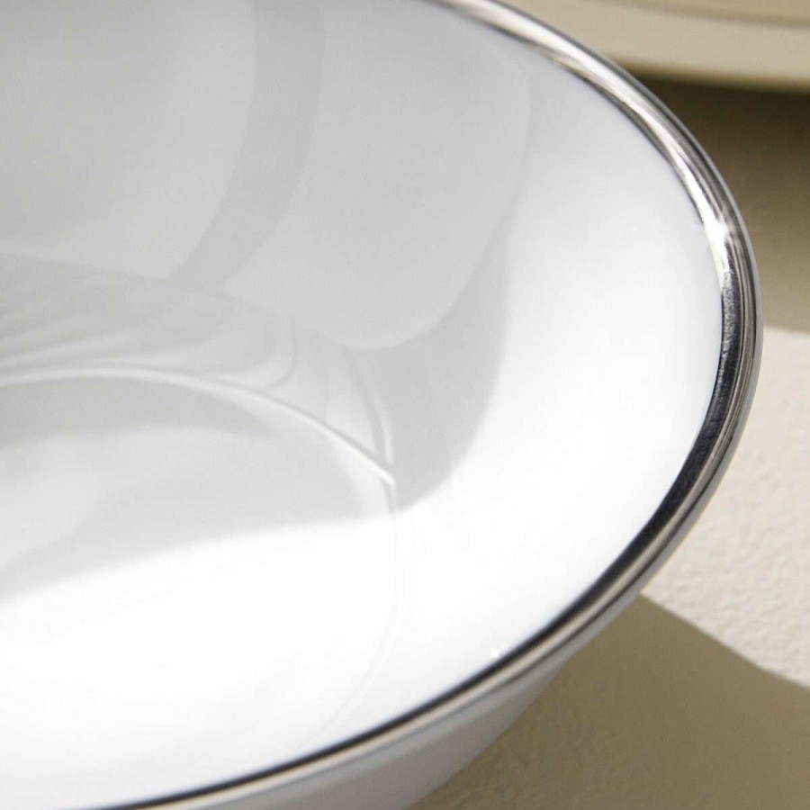 Tableware * | New Arrivals Galon Platine Salad Bowl 26 Cm