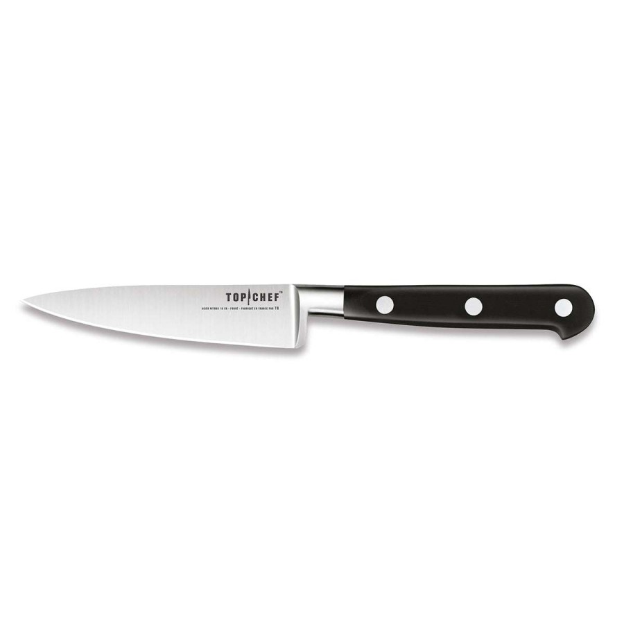 Cutlery * | Hot Sell Maestro Ideal Forge Top Chef Noir Paring Knife 10 Cm