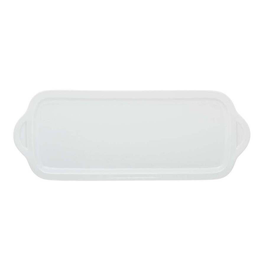 Tableware * | Online Store Collection L Blanc Cake Dish 35 X 15 Cm