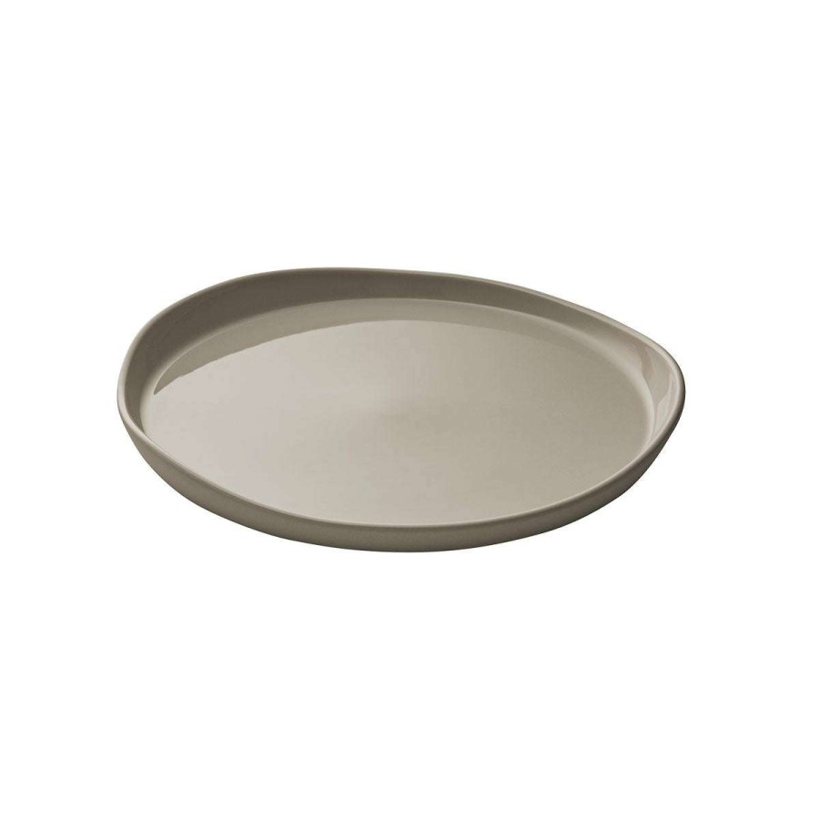 Tableware * | Large Choice Brume Taupe Dessert Plate 20 Cm