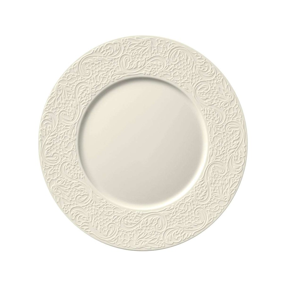 Tableware * | Cheap Online Collection L Couture Ivoire Dessert Plate 24 Cm