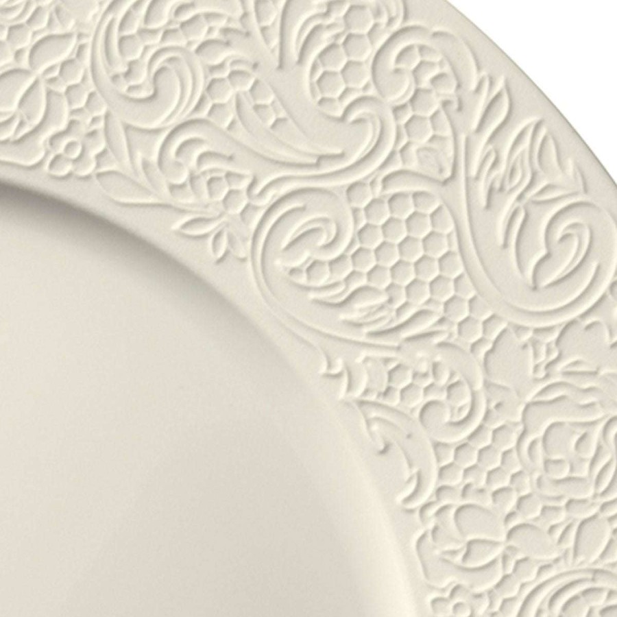 Tableware * | Cheap Online Collection L Couture Ivoire Dessert Plate 24 Cm