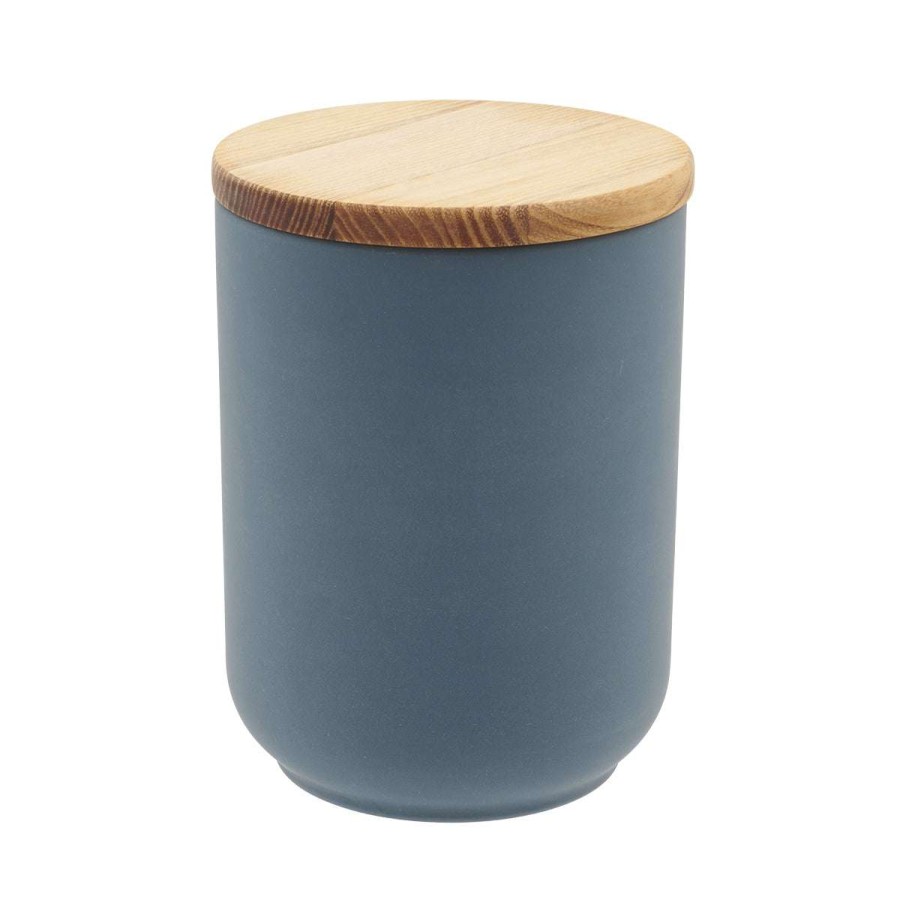 Kitchenware * | Wholesale Bahia Bleu De Roche Storage Jar Big Size