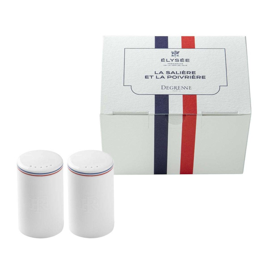 Tableware * | Shop Degrenne Elysee French Republic Salt And Pepper Pot Set