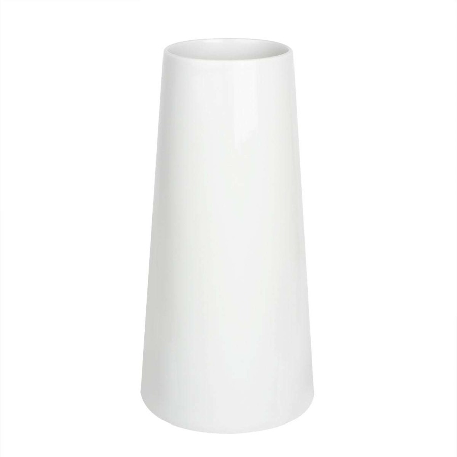 Decoration * | Gift Selection Modulo Blanc Vase 25 Cm