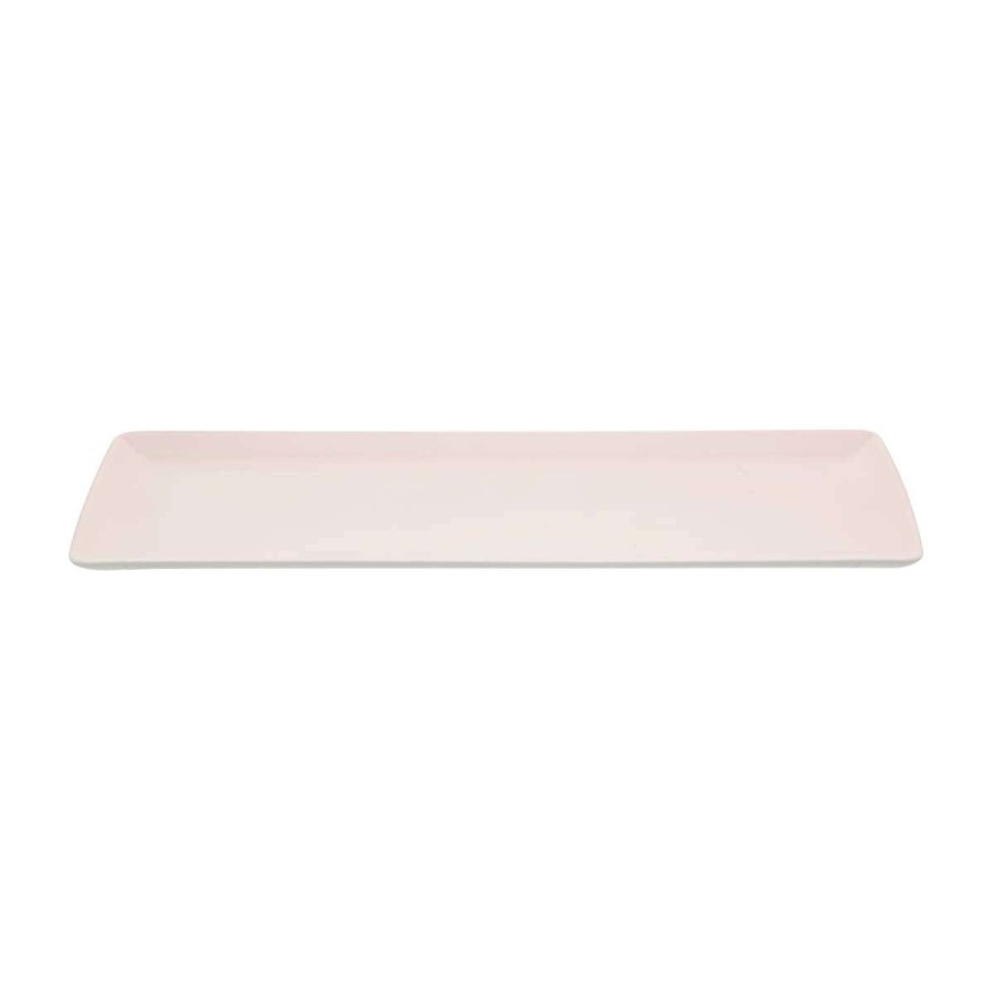 Tableware * | Quick Delivery Modulo Color Rose Poudre Cake Dish 40 X 16 Cm