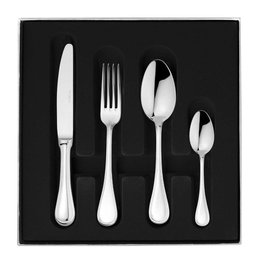 Cutlery * | Hot Sell Verlaine Miroir Cutlery Set For 24 Place Settings