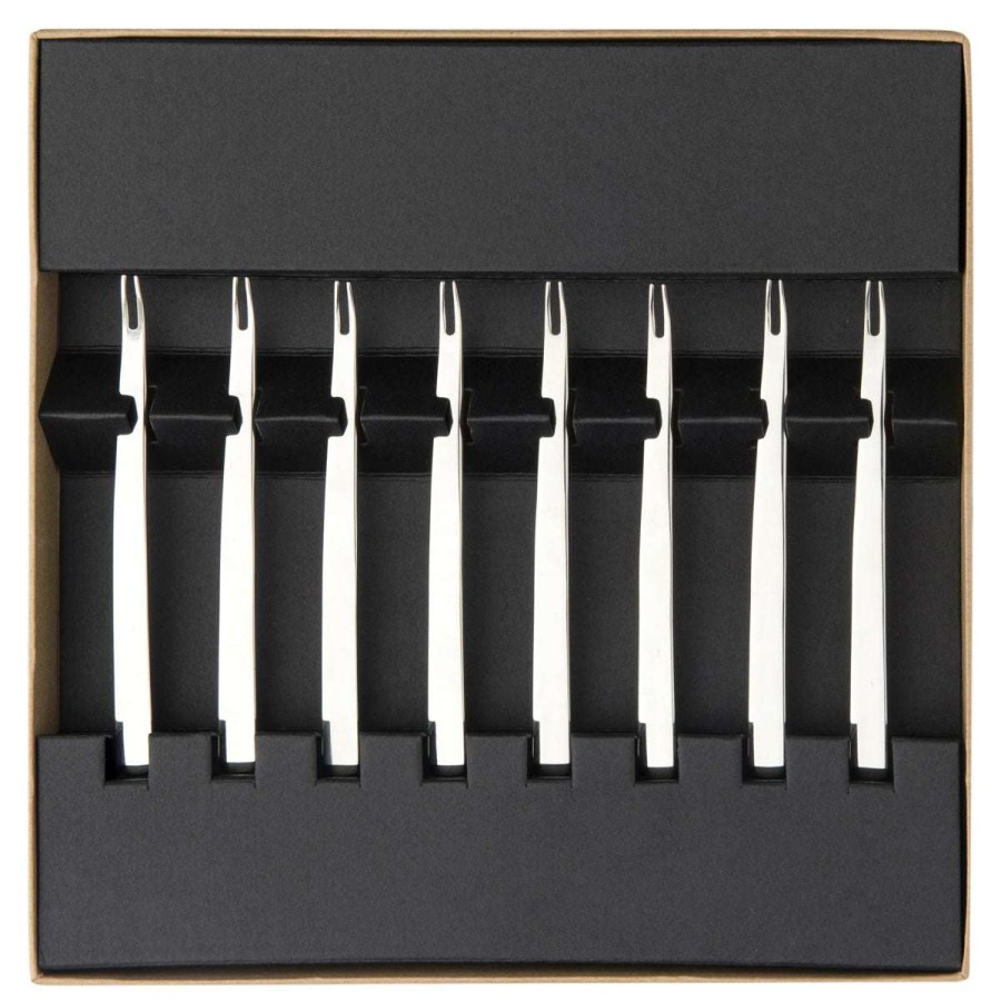 Cutlery * | Top Sellers Modulo Miroir Set Of 8 Snail Forks