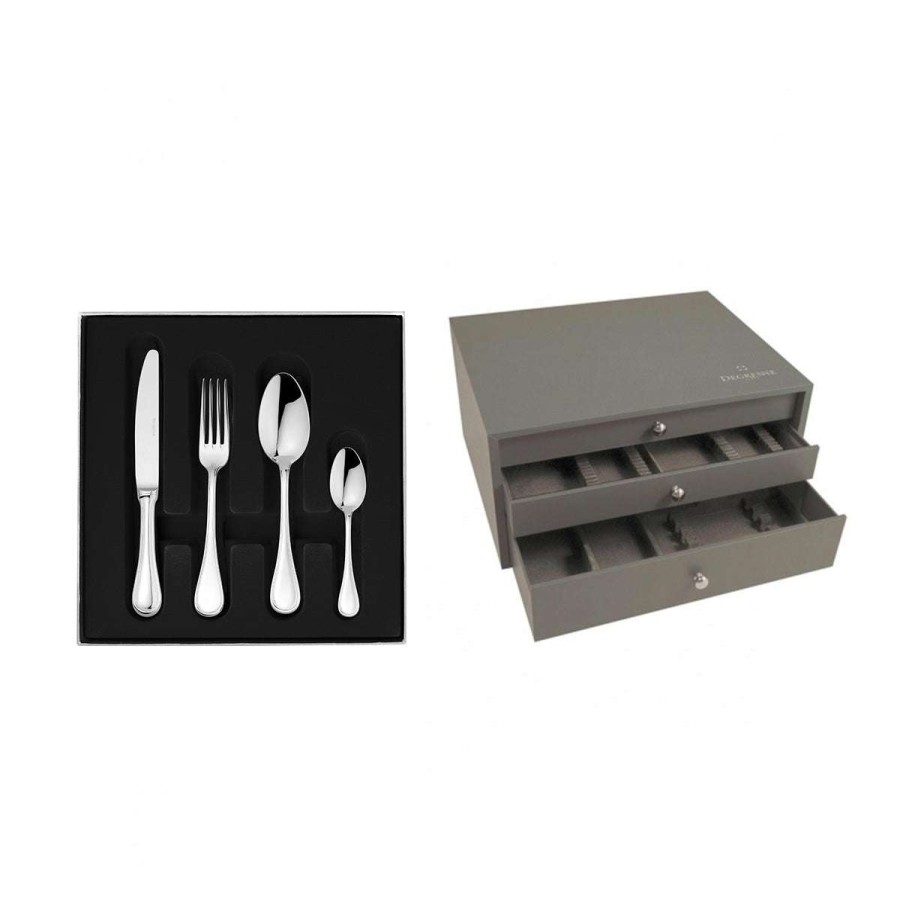 Cutlery * | Good Quality Verlaine Miroir Box Set For 100 Place Settings