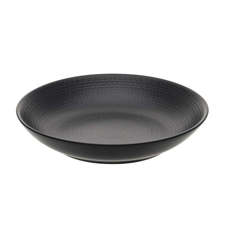 Tableware * | Online Store Modulo Nature Pierre De Lave Large Soup Dish 21 Cm