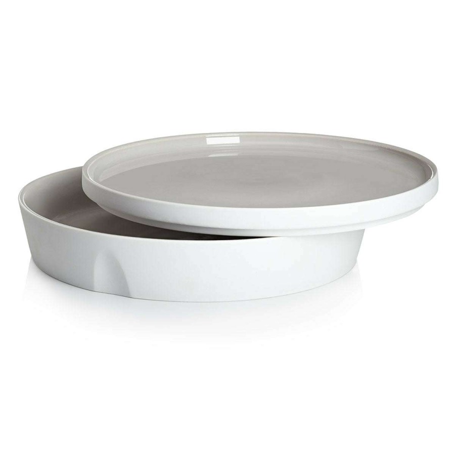 Tableware * | Top Sellers La Vaisselle De L'Econome Rutabaga Set Of Serving Bowl And Plate 24 Cm