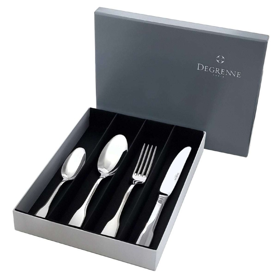 Children * | Hot Sell Lutece Miroir Gift Box Of 4 Cutlery