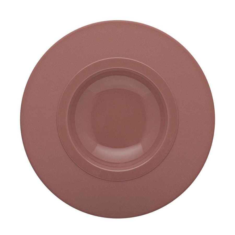 Tableware * | Good Quality Bahia Rose Sable Round Gourmet Plate 23 Cm