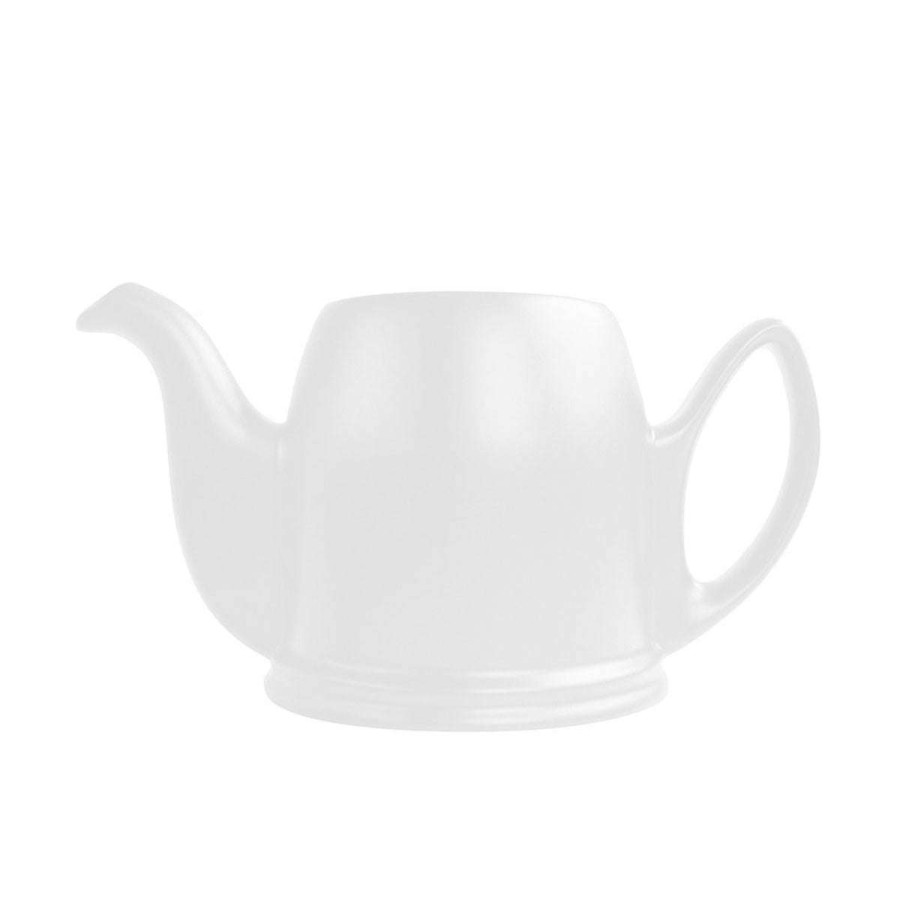 Tea & Coffee * | Large Choice Salam Accessoires Porcelain White Body 2 Cups