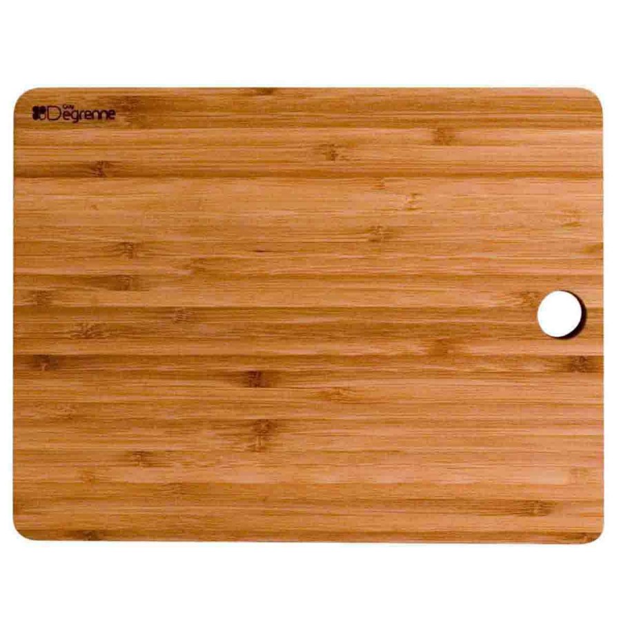 Kitchenware * | Featured Newcook Optima Bamboo Cutting Board 25 X 19 Cm