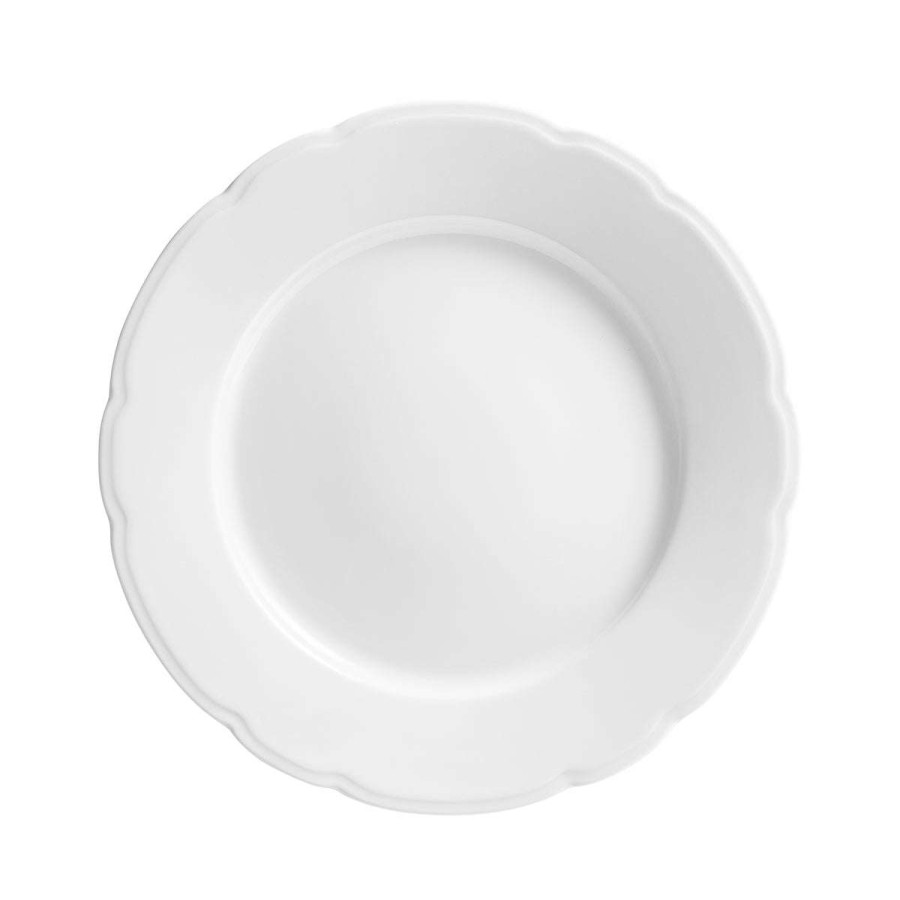 Tableware * | Large Choice Reminiscence Blanc Plate 26 Cm