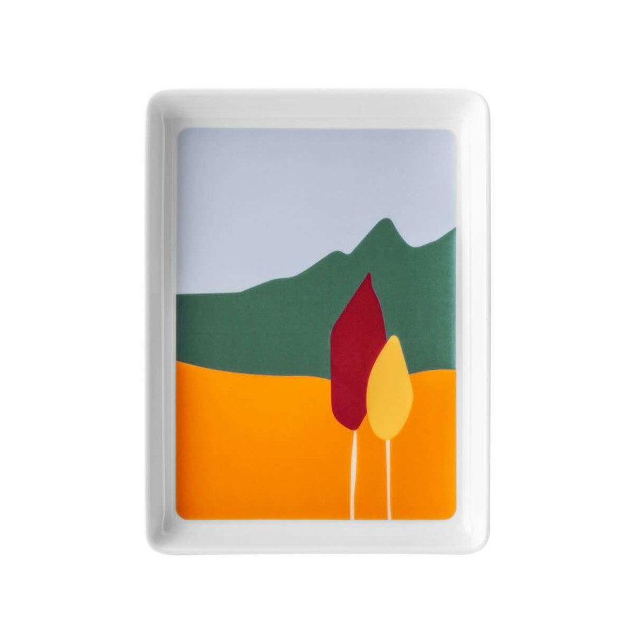 Decoration * | Online Store Destination Foret Set Of 3 Mini Dishes 16 X 12 Cm