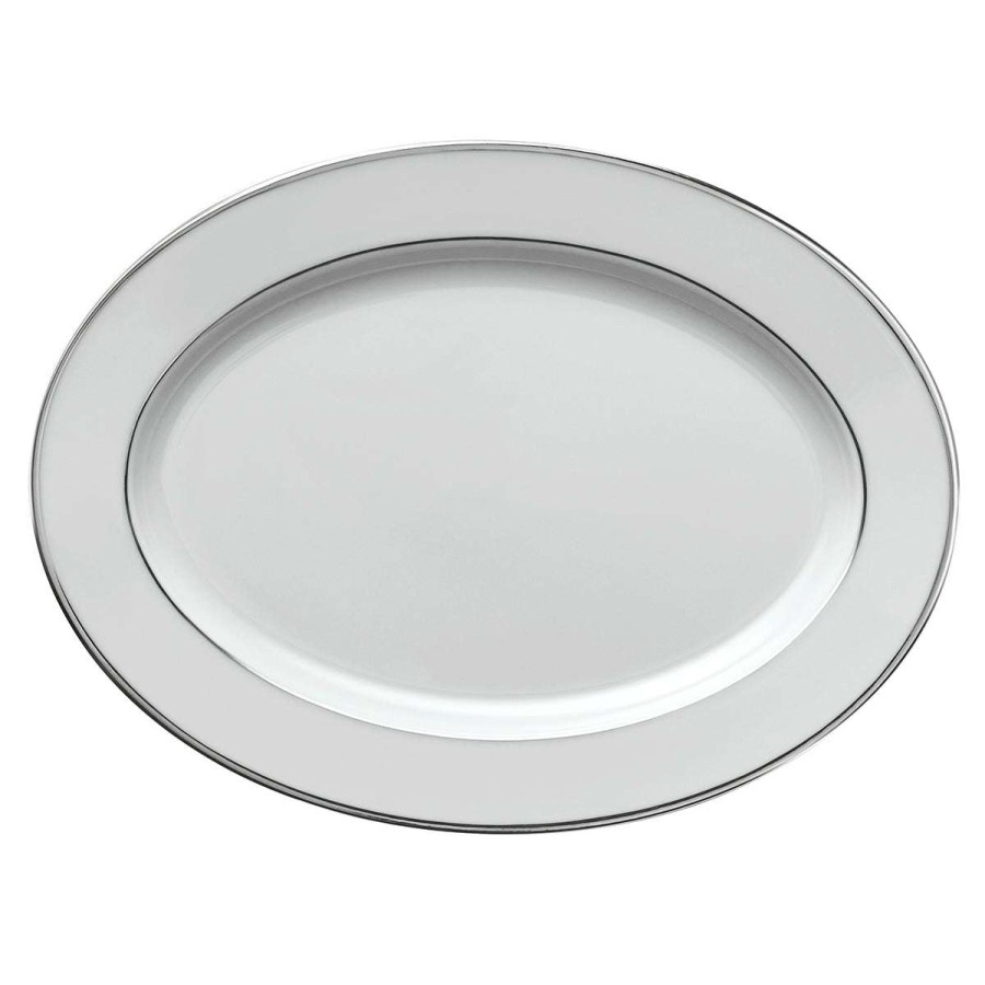 Tableware * | Featured Galon Platine Oval Dish 36,5 X 26,5 Cm