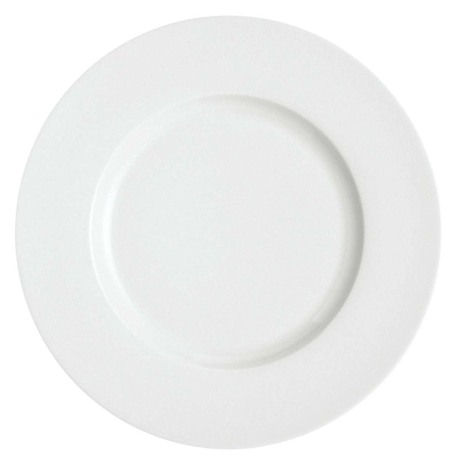 Tableware * | Shop Boreal Blanc Round Presentation Plate 33 Cm