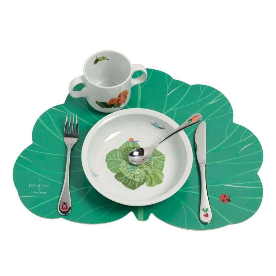 Children * | Sale Les Amis Du Potager Table Set 40 30 Cm