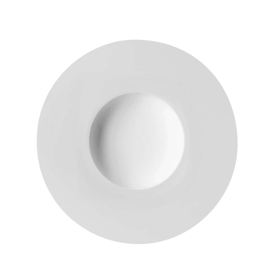 Tableware * | Cheap Online Collection L Blanc Large Bowl Gourmet Plate 30 Cm