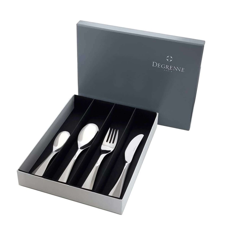 Children * | Cheap Online Petit Gourmet Gift Box Of 4 Cutlery