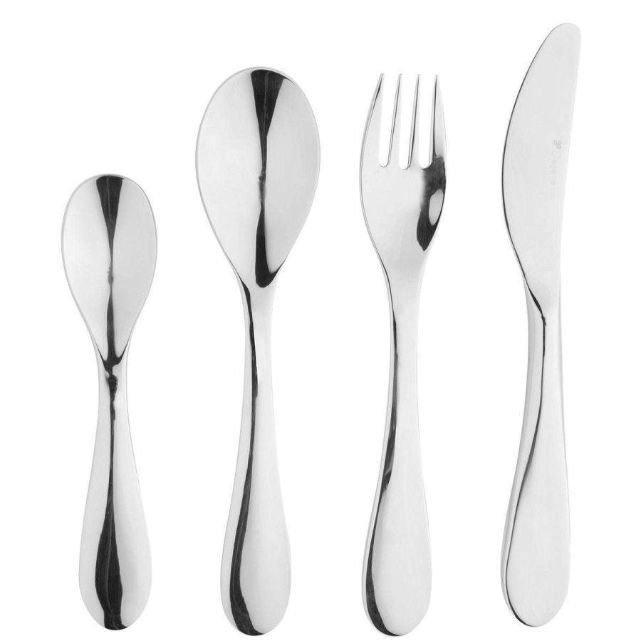 Children * | Cheap Online Petit Gourmet Gift Box Of 4 Cutlery