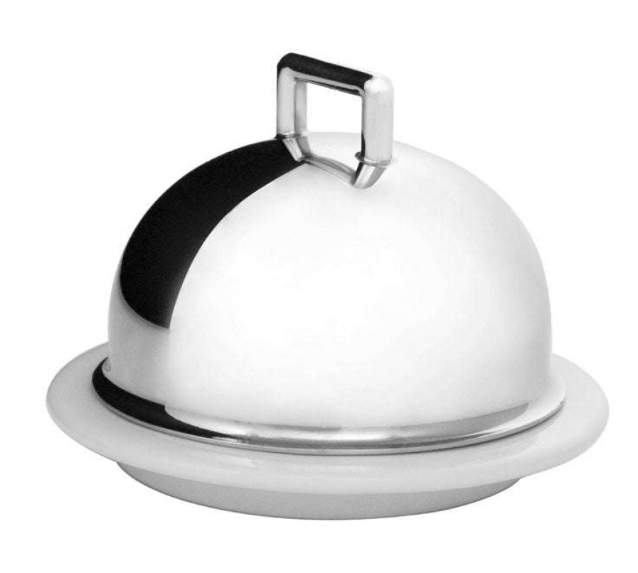 Tableware * | Discounts Newport Argente Table Individual Butter Dish