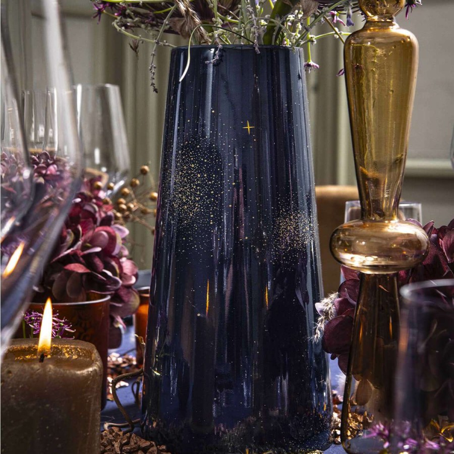 Decoration * | Shop Nuit Etoilee Vase 25 Cm