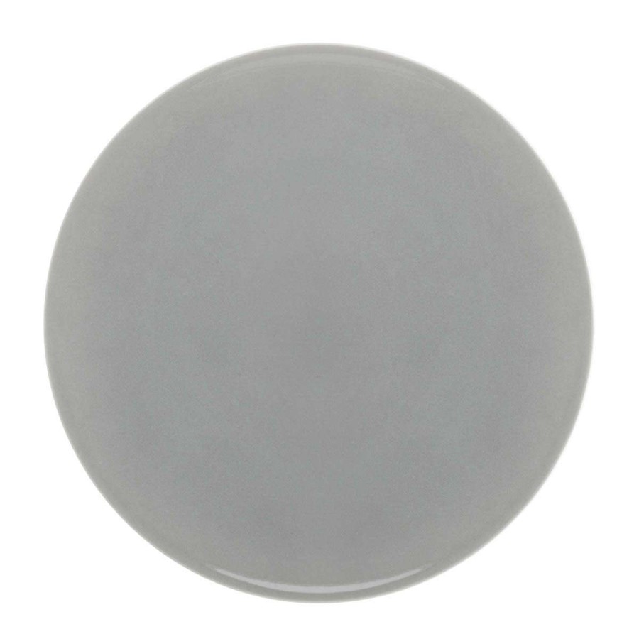 Tableware * | Exquisite Gifts Modulo Color Gris Perle Dessert Plate 23 Cm