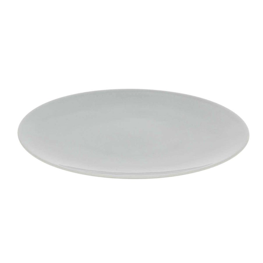 Tableware * | Exquisite Gifts Modulo Color Gris Perle Dessert Plate 23 Cm