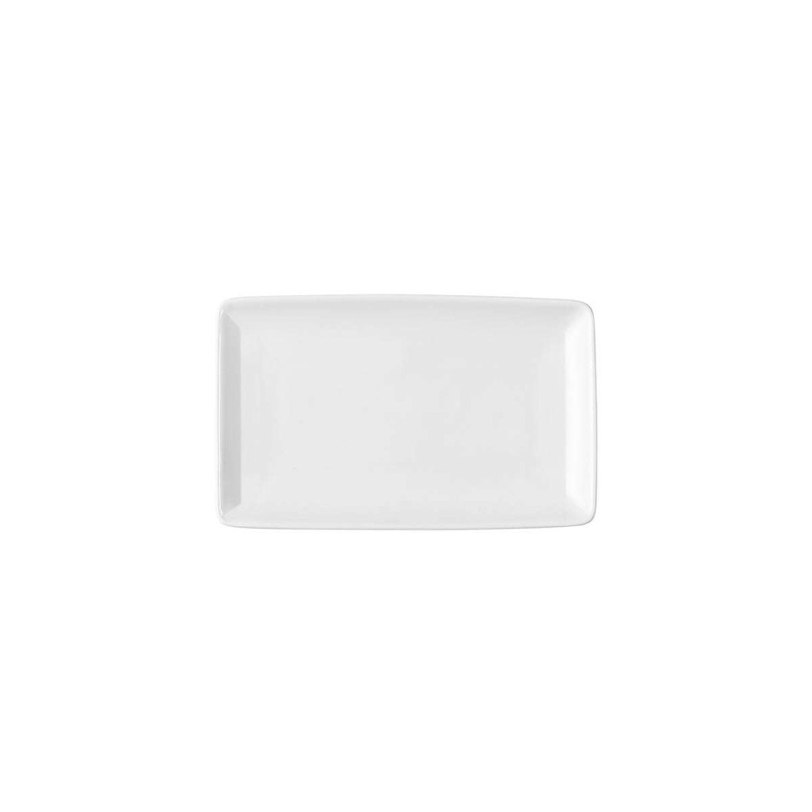 Tableware * | New Threads Modulo Blanc Cake Dish 20 X 12 Cm