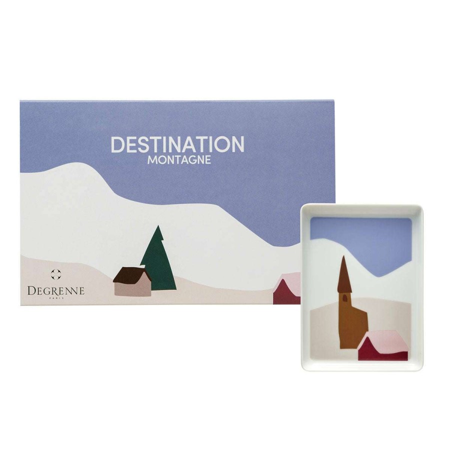 Tableware * | Typical Style Destination Montagne Mini Dish 16 X 12 Cm