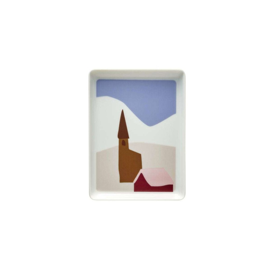 Tableware * | Typical Style Destination Montagne Mini Dish 16 X 12 Cm