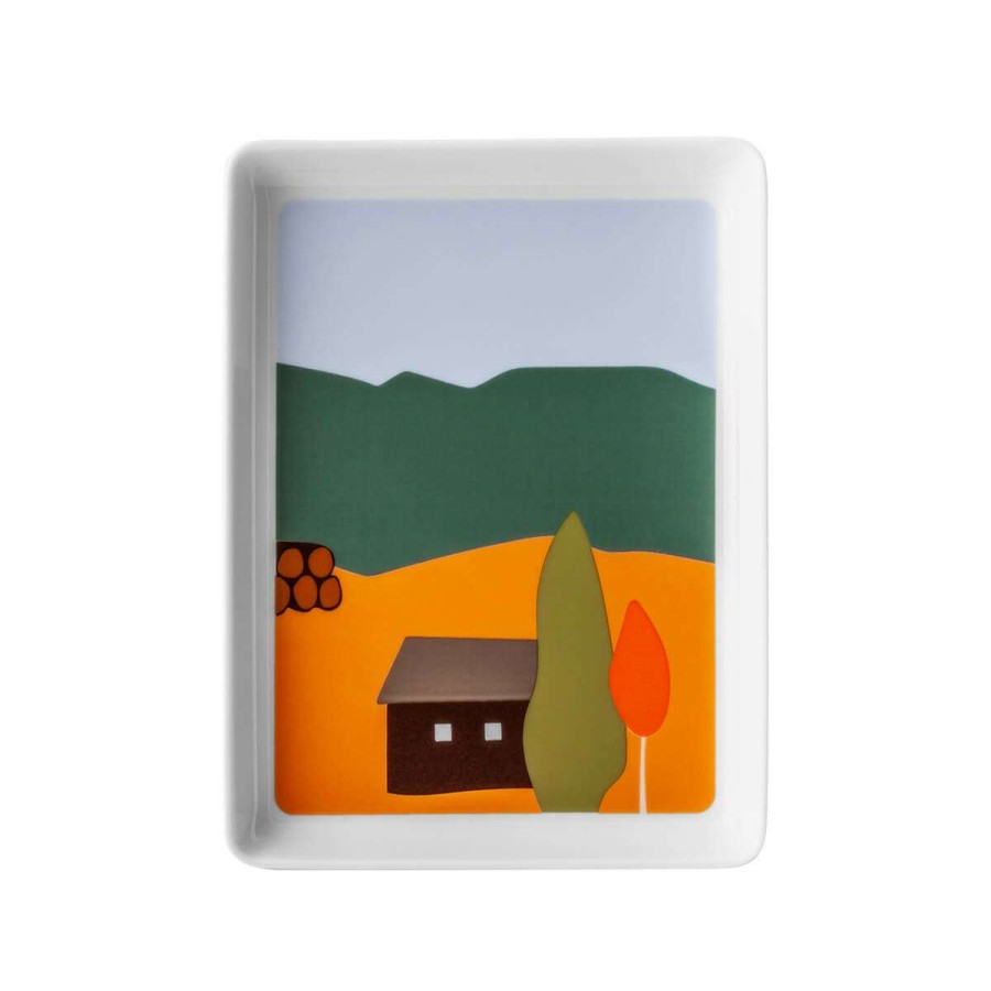 Decoration * | Top Sellers Destination Foret Mini Dish 16 X 12 Cm