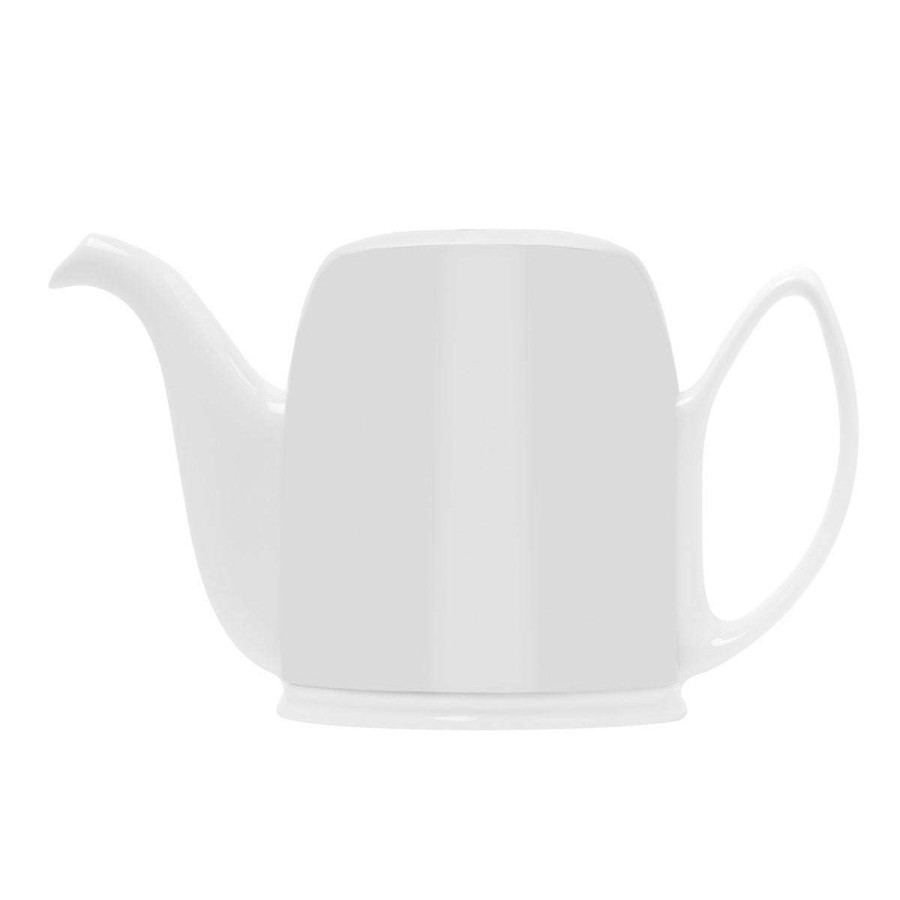 Tea & Coffee * | Cheap Online Salam Accessoires Porcelain White Body 6 Cups