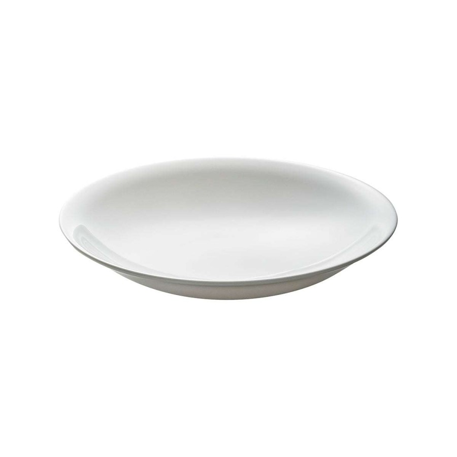 Tableware * | Cheap Online Sd One Blanc Coupe Plate 25 Cm