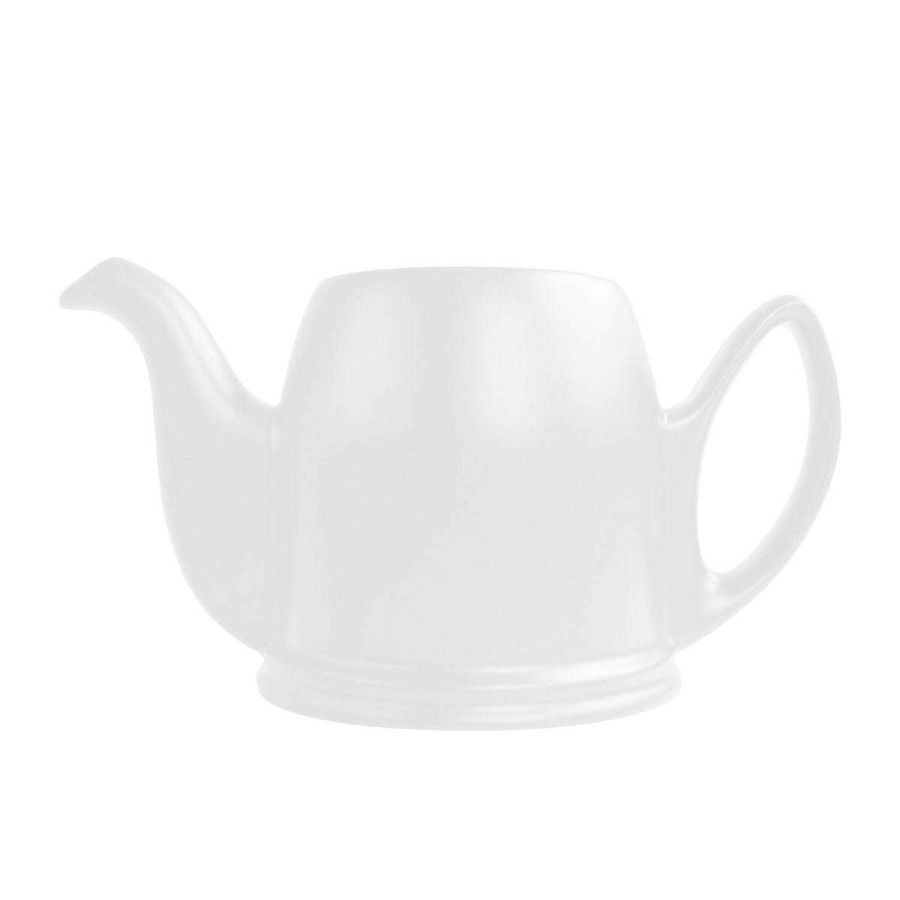 Tea & Coffee * | Wholesale Salam Accessoires Porcelain White Body 4 Cups