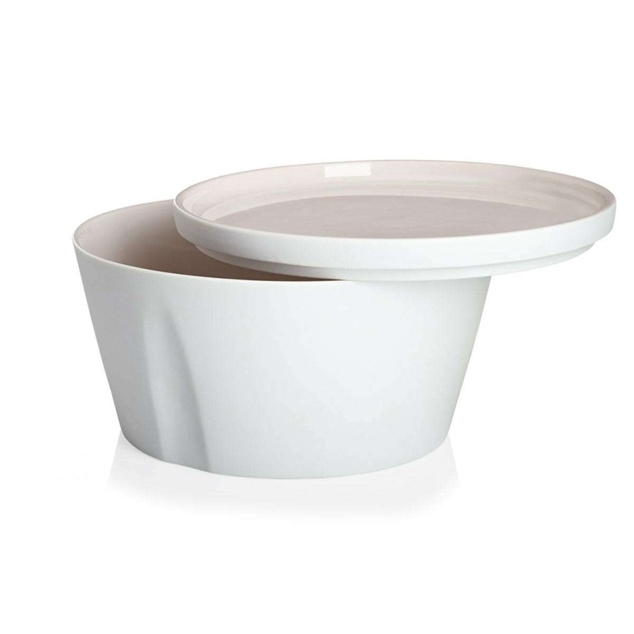 Tableware * | Discounts La Vaisselle De L'Econome Radis Rose Set Of Straight Bowl And Plate 18 Cm