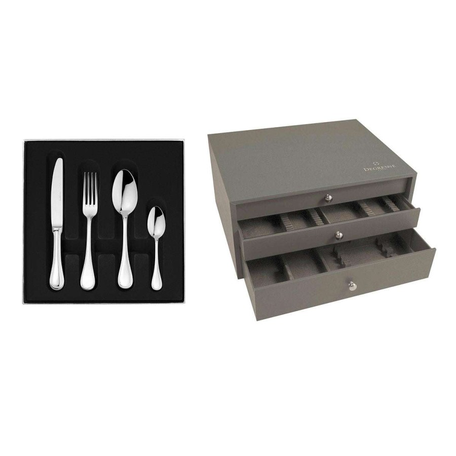 Cutlery * | Wholesale Verlaine Miroir Box Set For 124 Place Settings