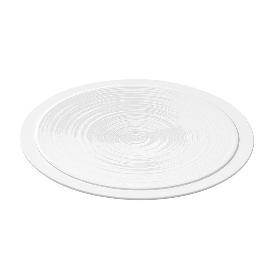 Tableware * | Good Quality Bahia Pierre De Lune Presentation Plate 29 Cm