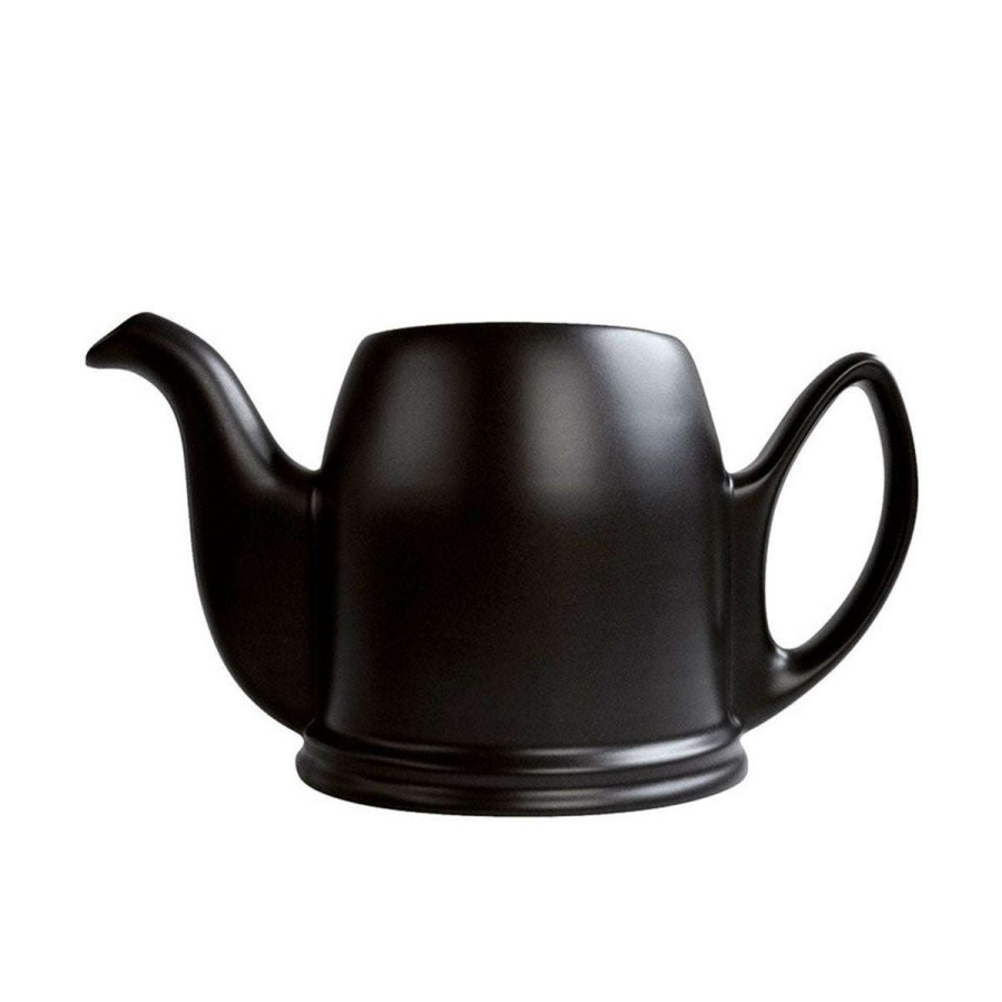 Tea & Coffee * | Good Quality Salam Accessoires Porcelain Black Body 2 Cups