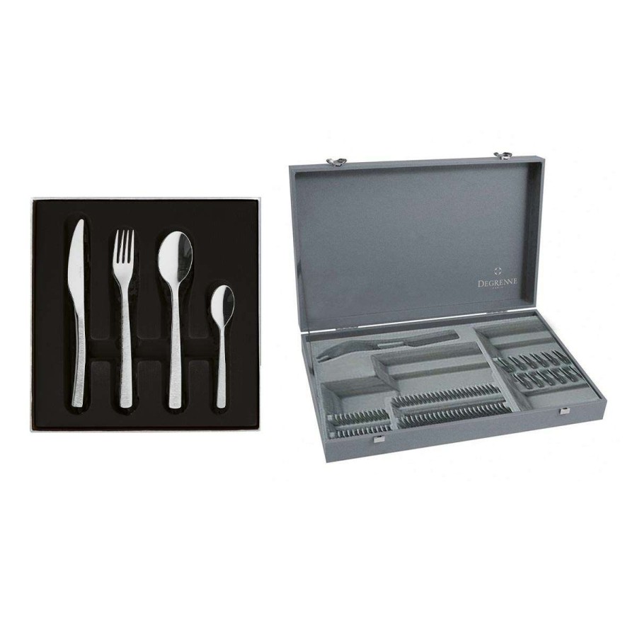 Cutlery * | Good Quality Astree Cisele Miroir Box Set For 50 Place Settings